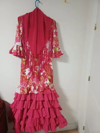 Vestido Flamenca Gitana Volantes