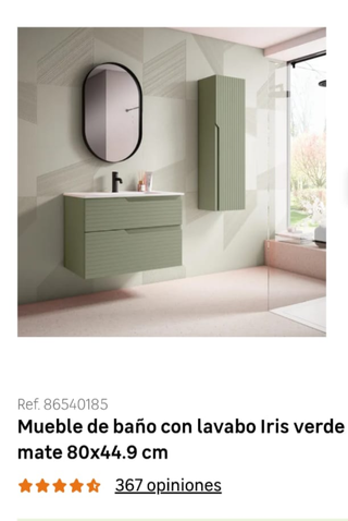 Muebles de baño nuevos