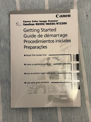 Scanner Canon CanoScan N650U