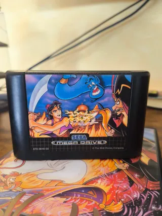 Aladdin Sega Mega Drive sin manual