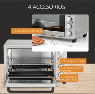 Horno Eléctrico Nuevo Golpe Detrás