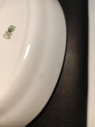 Bandeja Vintage Porcelana Oro