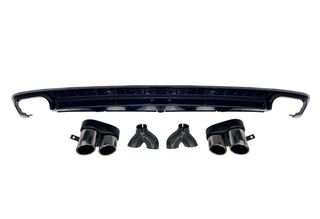 Difusor Trasero Audi A6 / A6 Avant C8 Look S6