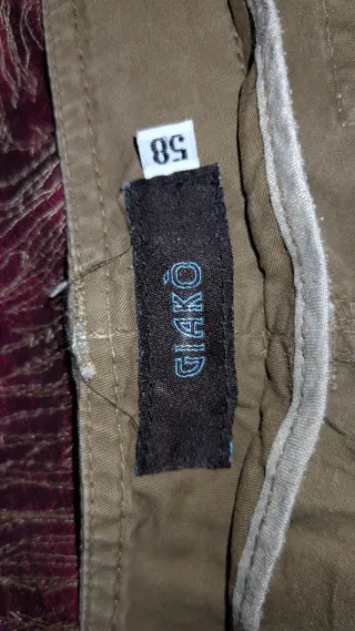 Pantaloni da lavoro beige