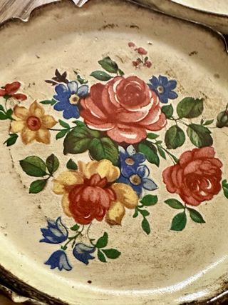 Sottobicchieri vintage floreali