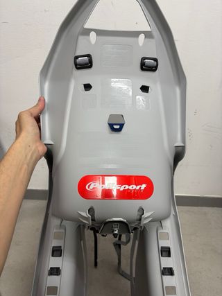 Silla Polisport bici niño azul