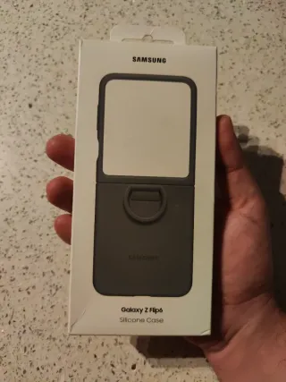Funda Samsung Galaxy Z Flip 6 Gris