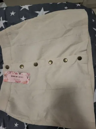 Falda SHEIN MOD Beige