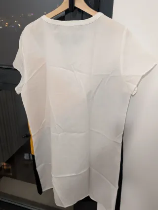 Vestido Shein bloques de color