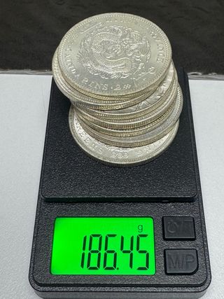 Lote 7 Moedas Históricas Ásia + Cápsulas
