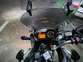 Honda Transalp Negra/Gris xl700v