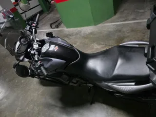 Honda Transalp Negra/Gris xl700v