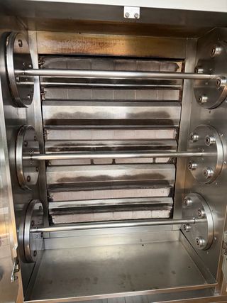 Asador de pollos profesional MCM a gas