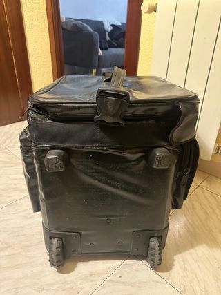 Maleta DJ Stüssy para Vinilos con Ruedas