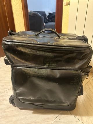 Maleta DJ Stüssy para Vinilos con Ruedas