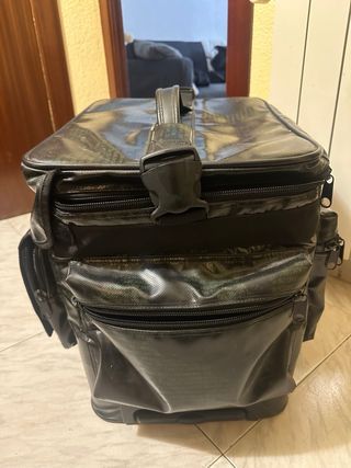 Maleta DJ Stüssy para Vinilos con Ruedas