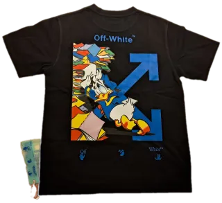 T-shirt Off-White Donald Duck Nera M
