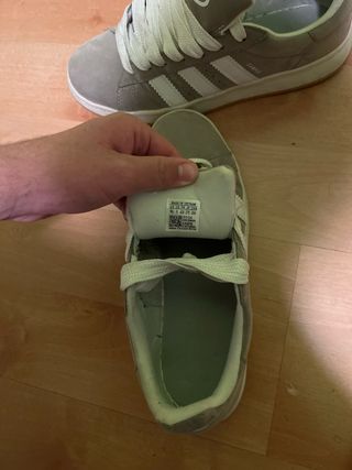 Zapatillas Adidas Campus Grises Talla 43