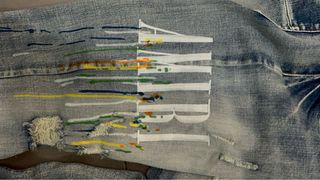 Amiri Jeans Azules Slim fit