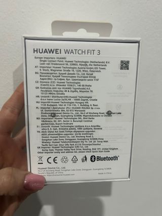 Huawei Watch Fit 3 Negro/Gris
