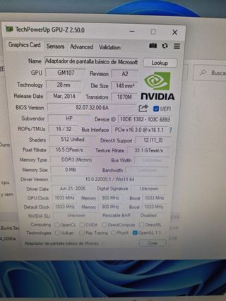 Ordenador Core i7 Completo Negro/Gris