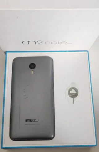 Meizu m2 note 16GB gris oscuro