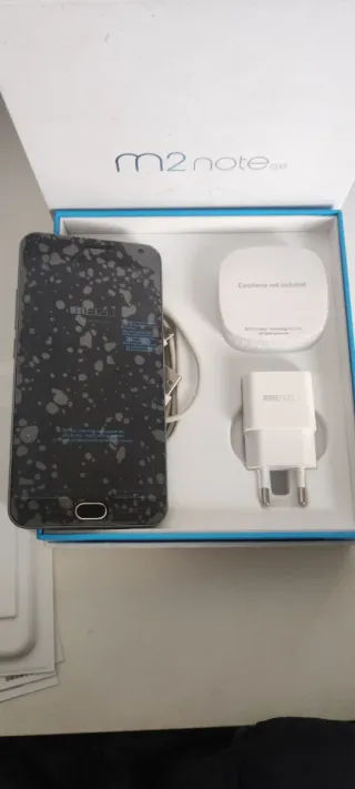 Meizu m2 note 16GB gris oscuro