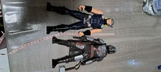 Set 4 Action Figures Marvel & Star Wars