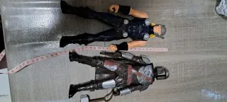 Set 4 Action Figures Marvel & Star Wars