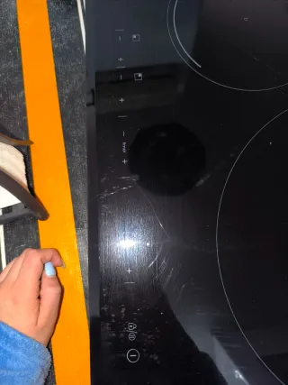 Encimera de cocina negra