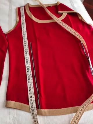 Conjunto  Jersey y Chaqueta Rojo