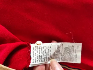 Conjunto  Jersey y Chaqueta Rojo