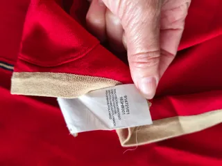 Conjunto  Jersey y Chaqueta Rojo