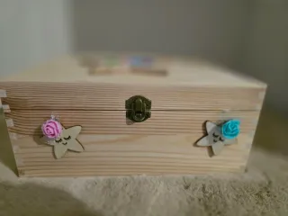 Baúl de madera personalizado