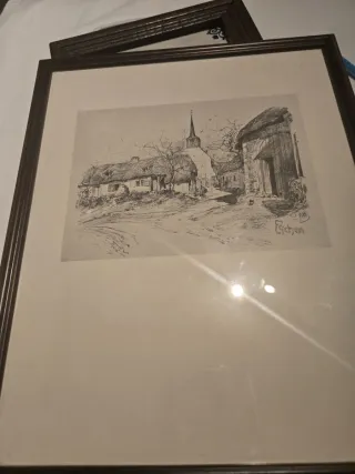 Litografía original firmada