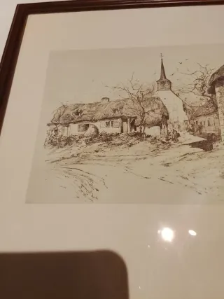 Litografía original firmada