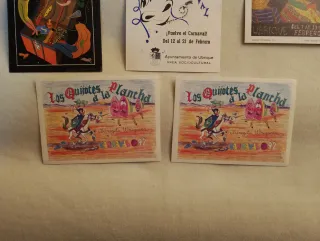 Pegatinas Carnaval Ubrique Años 80-90