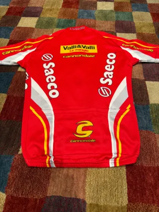 Maillot Ciclismo Vintage Saeco Cannondale