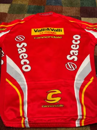 Maillot Ciclismo Vintage Saeco Cannondale