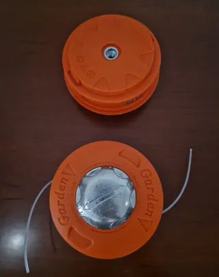 2 Cabeças Roçadora Fio Nylon Automático