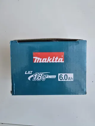 Batteria Makita 18V 6Ah Li-Ion LXT BL1860B Nuova