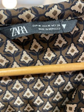 Camisa pijamera Zara