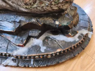 Mesa Centro Cristal y Escultura bailarina