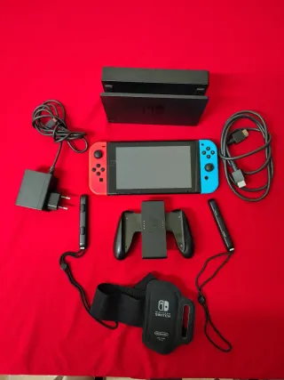 Nintendo Switch Rojo y Azul