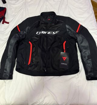 Chaqueta de moto Dainese negra