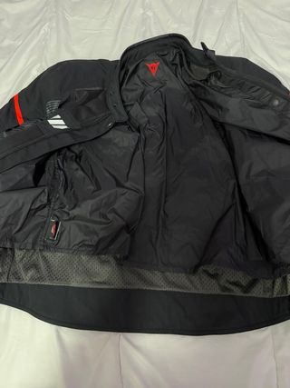 Chaqueta de moto Dainese negra
