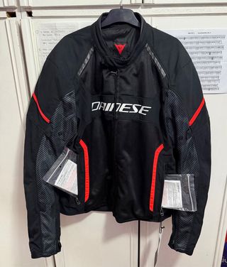 Chaqueta de moto Dainese negra