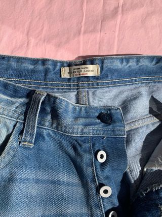 SELECTED JEANS Vaqueros Lavado Azul Talla 42