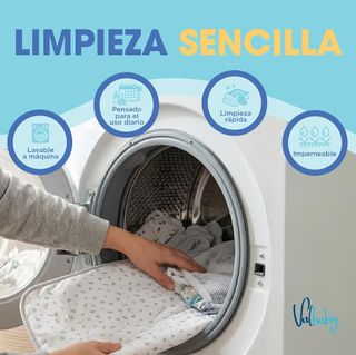 Cambiador Bebe Portátil Impermeable Valbaby