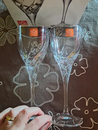 2 Calici Vino Bianco RCR Twist